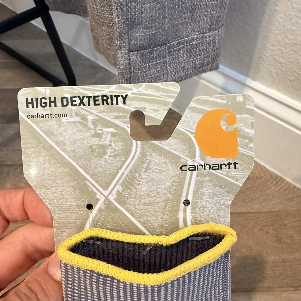Carhartt Gloves Mens Medium knit Grip Work High Dexterity Non Slip discontinued